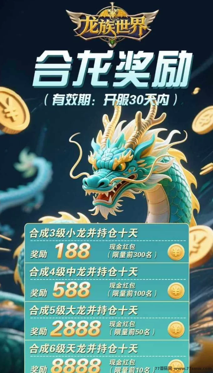 龙族世界首码，轻松养龙每日稳定产出！