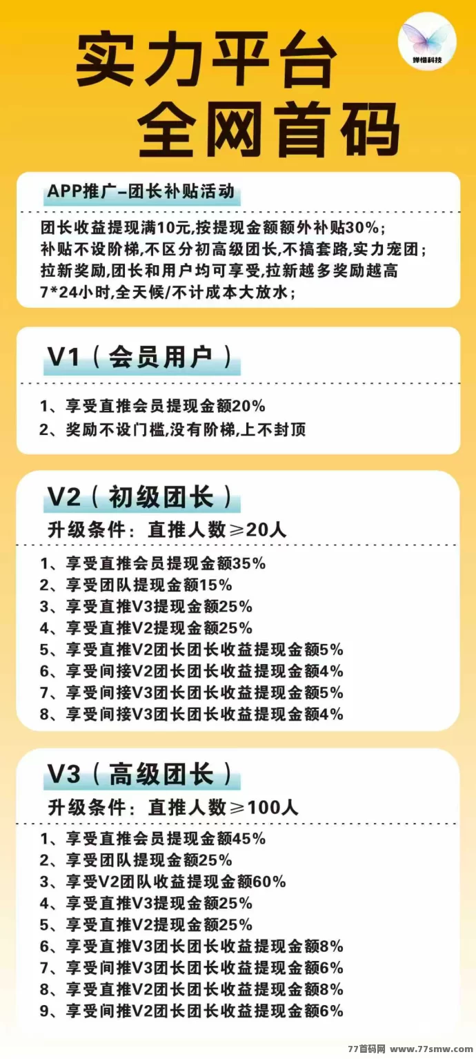 婵惜科技App首码预热：看广告轻松赚米，团队长机会不容错过！