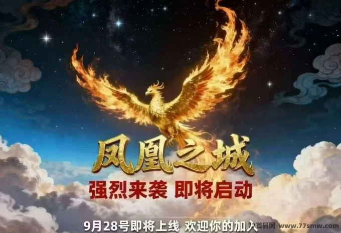 凤凰之城首码上线：扶持拉满，对接各大团队长轻松赚米！