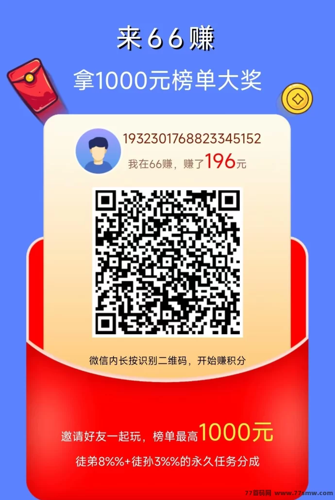 最新66赚：零投入轻松撸米，每天赚取10+，长久稳定，秒到提取！-创客网