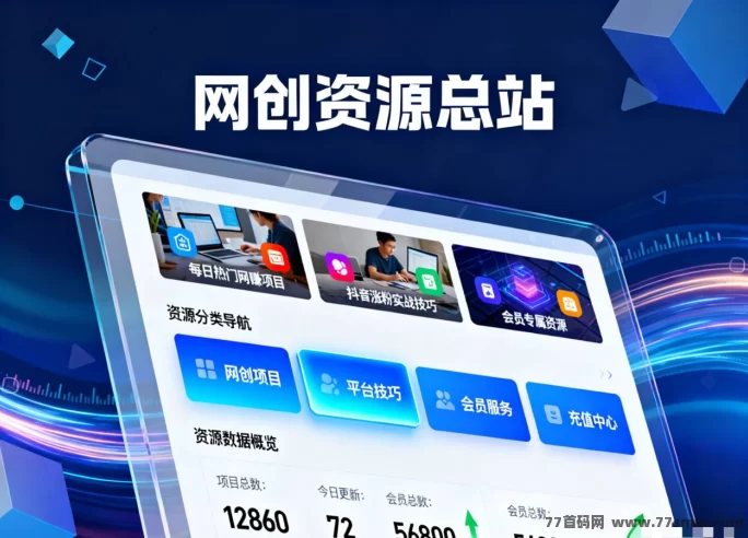 虚拟资源网小白副业全解析：日引30流量，月入轻松破万的赚米攻略！