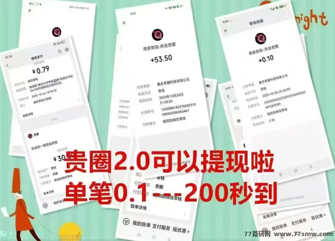 ​贵圈短视频项目解析：签到即赚、拉新奖励、长期稳定收溢的轻量副业！