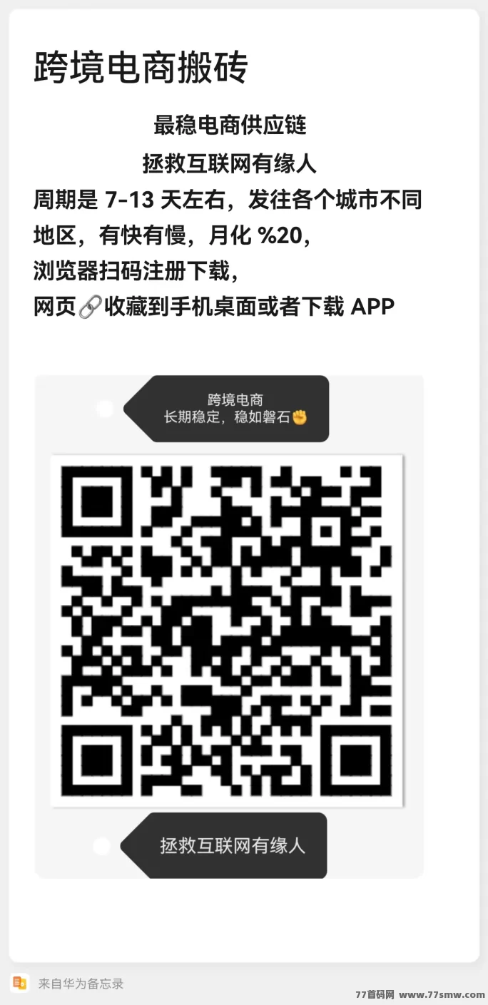 跨境电商SCFS:超稳定全球供应链平台,副业搬砖轻松赚,月入高达200油!