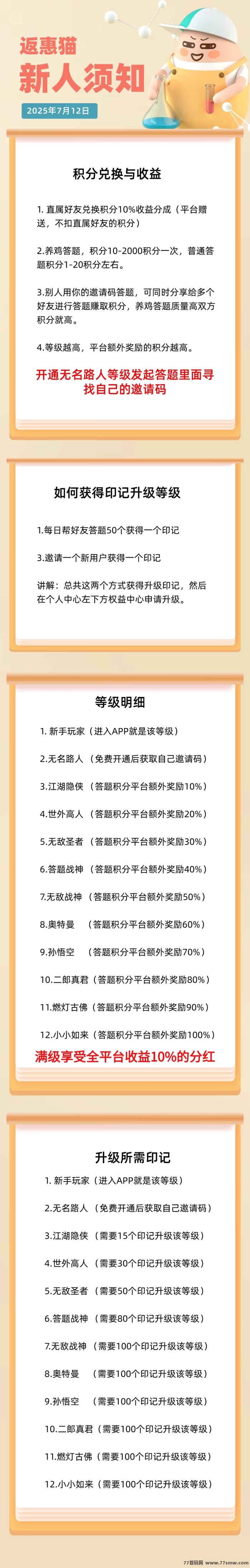 返惠猫趣味答题平台上线:零投入轻松赚积分,每日坚持稳定收溢!
