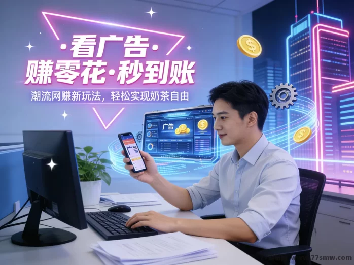 2026题库看广告副业攻略：零门槛日赚50~100+，多机多赚！