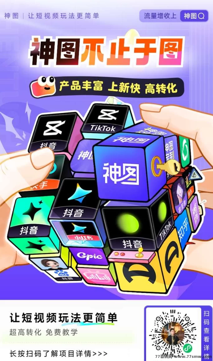 神图君AI：零门槛操作，短视频轻松赚！