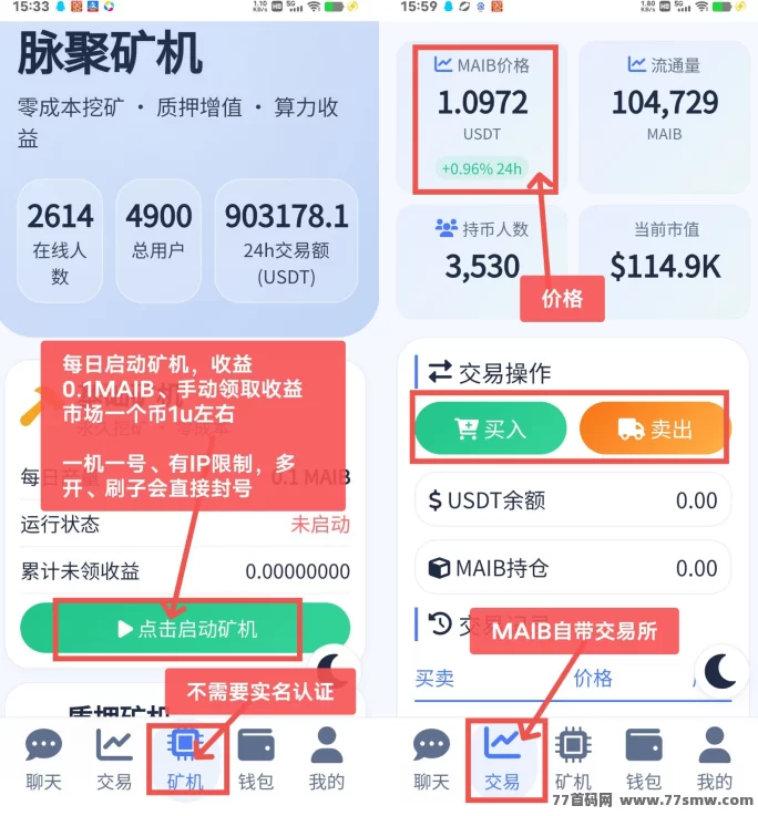 脉聚生态首码上线，零成本K机模式体验与团队收溢攻略！