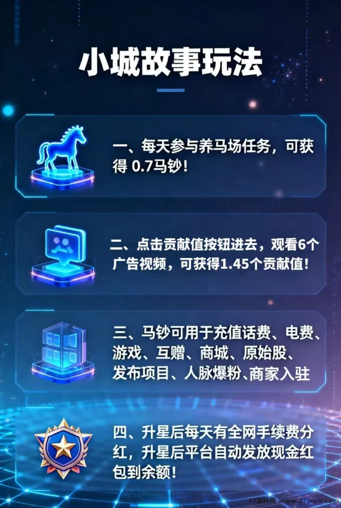 小城故事：养马+趣味任务结合，润米可观！