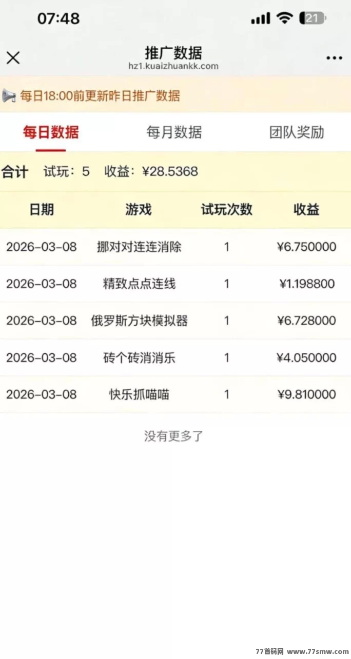 新出小游戏上线：每天30-50轻松赚